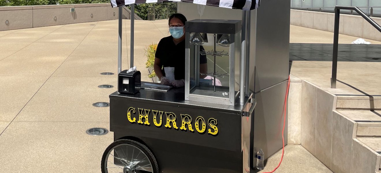Churro stand catering