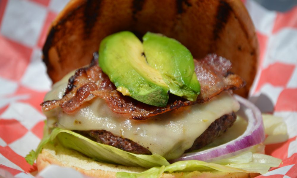 Hamburger food cart rental