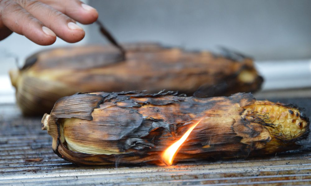Roasted corn