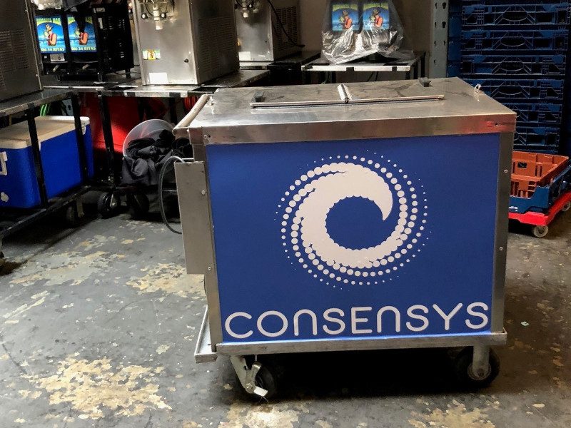 Branded food cart