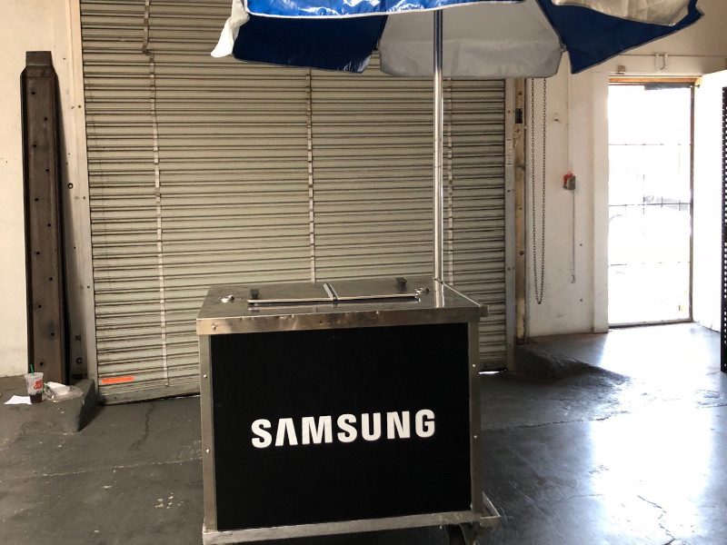 Ice cream cart rental