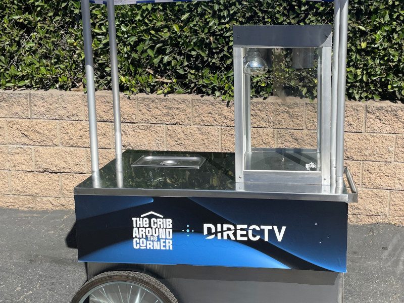 Branded event food carts