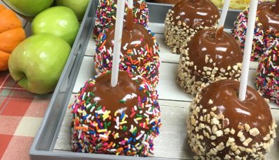 Caramel apple stand rental