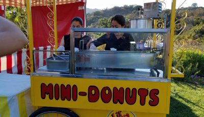 mini donut cart and machine rental