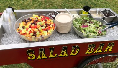 salad bar cart rental